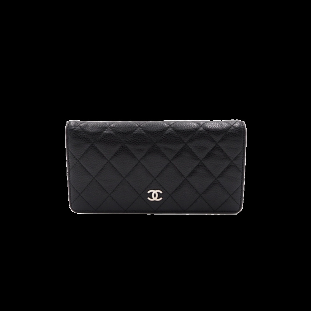 Chanel Caviar Flap Long Wallet #355161F56B